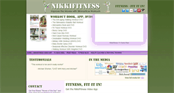 Desktop Screenshot of nikkifitness.com